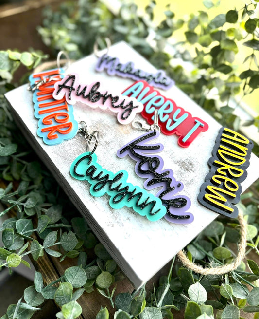 Custom Acrylic Bag Tag