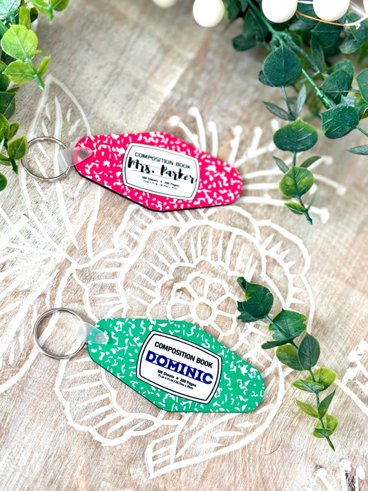 Composition Bag Tag
