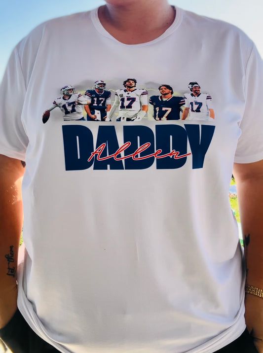 “Daddy” Custom Photo Shirt – Personalized Sublimated Tee