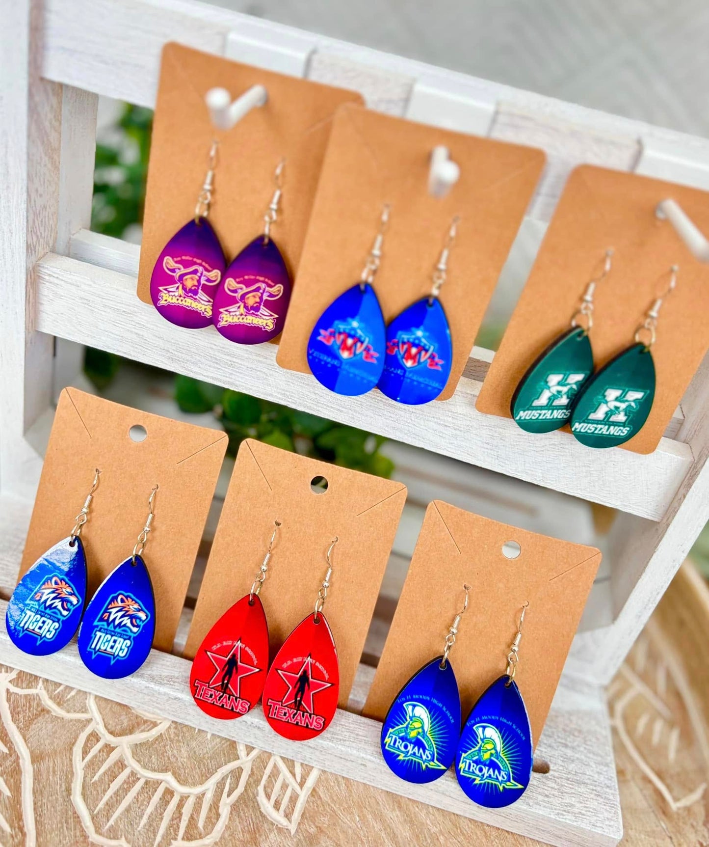 Custom!! Sublimated Earrings - Your Photo, Logo, or Design!